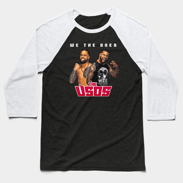 The Usos Baseball T-Shirt by elmejikono